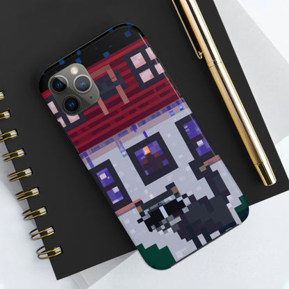 "Caper in the Mansion: A Raccoon's Adventure" - The Alien Tough Phone Cases