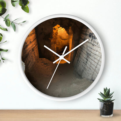 "Search for a Forbidden Abyss: Unveiling the Secret of the Underground City" - The Alien Wall Clock