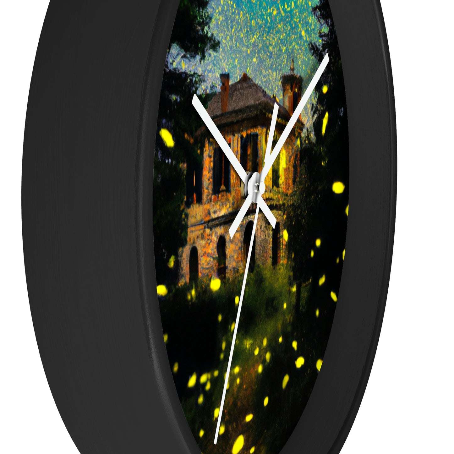 "A Shining Embrace of Fireflies" - The Alien Wall Clock