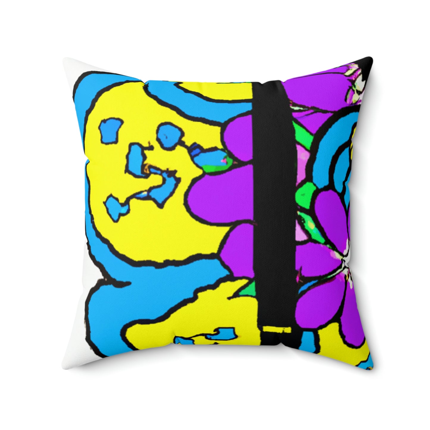 "Dreamy Dalliance" - The Alien Square Pillow