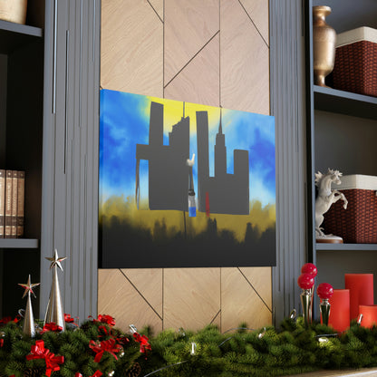 "Cityscapes in a Changing Climate" - Canvas