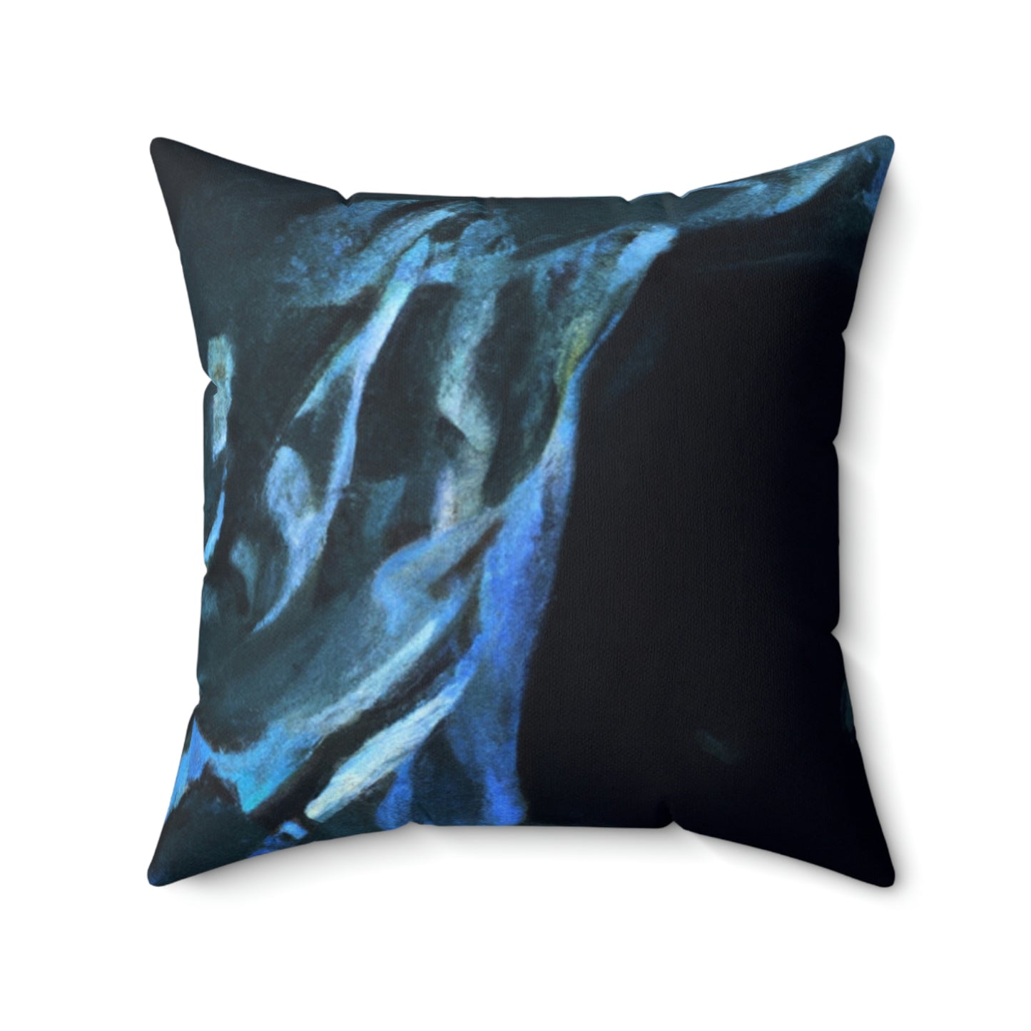 "Escape from the Icy Depths" - The Alien Square Pillow