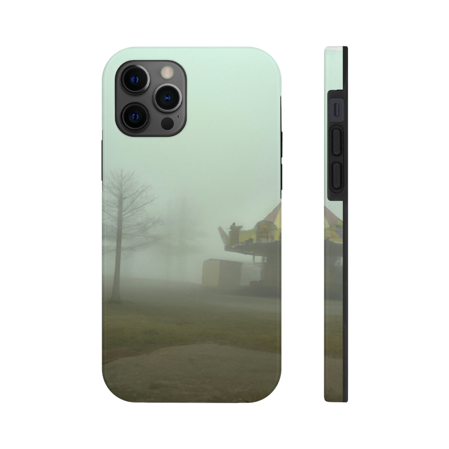 "Sueños brumosos de un carnaval abandonado" - The Alien Tough Phone Cases