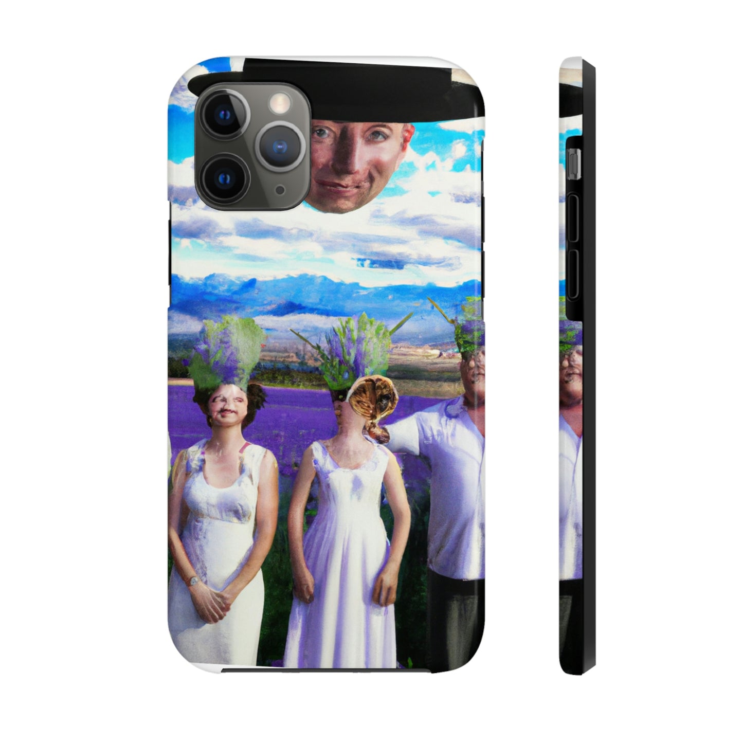 "Lavender Family Reunion: A Blooming Celebration" - The Alien Tough Phone Cases