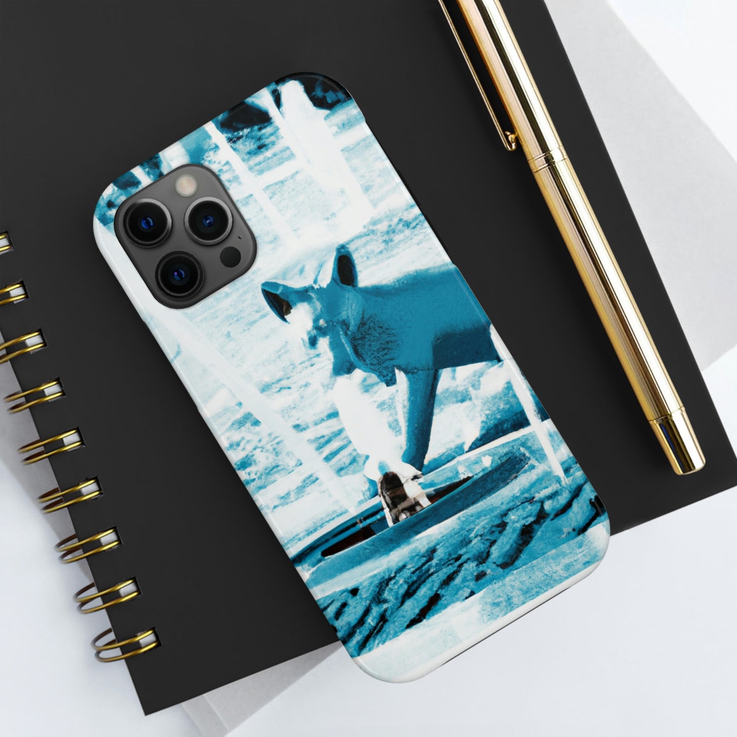 "Foxy Herumtollen im Brunnen" - Die Alien Tough Phone Cases