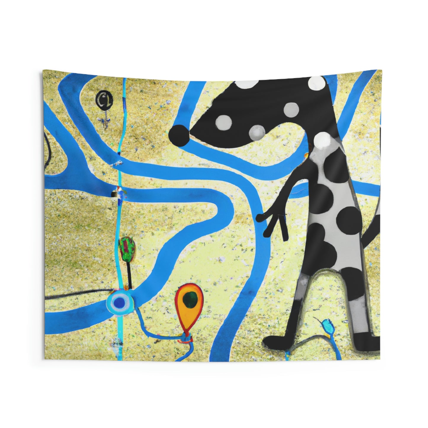 "A Lost Dog's Journey Home" - The Alien Wall Tapestries