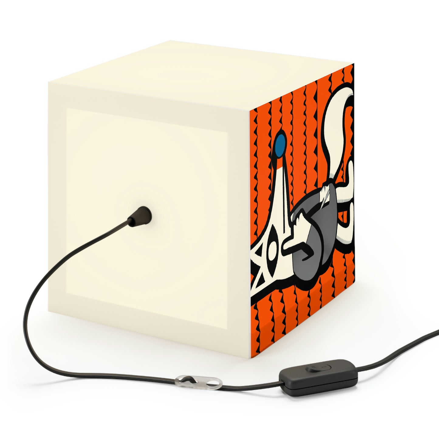 The Fox's Stolen Secret - The Alien Light Cube Lamp