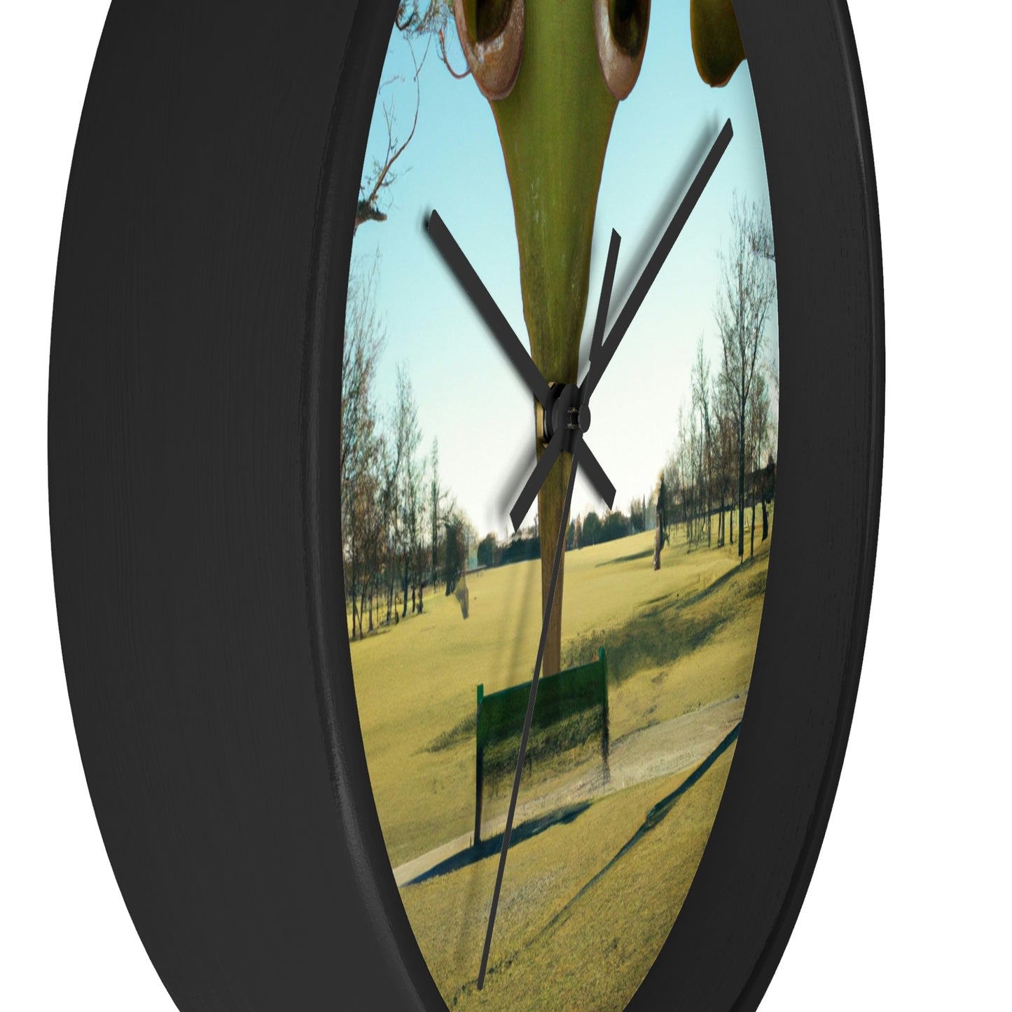 "Alien Parked Tales" - The Alien Wall Clock