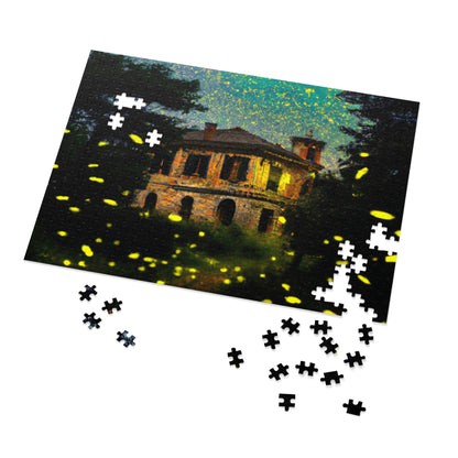 "A Shining Embrace of Fireflies" - The Alien Jigsaw Puzzle