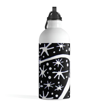 "Dancing Among the Galactic Light" - The Alien Stainless Steel Water Bottle