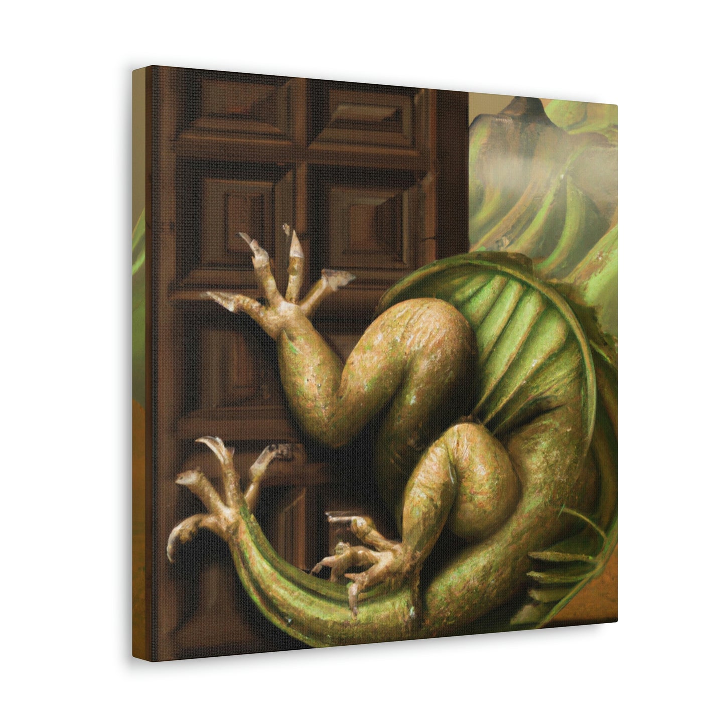 Guardian of the Hidden Door: The Slumbering Dragon - The Alien Canva