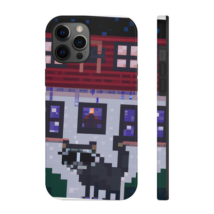 "Caper in the Mansion: A Raccoon's Adventure" - The Alien Tough Phone Cases