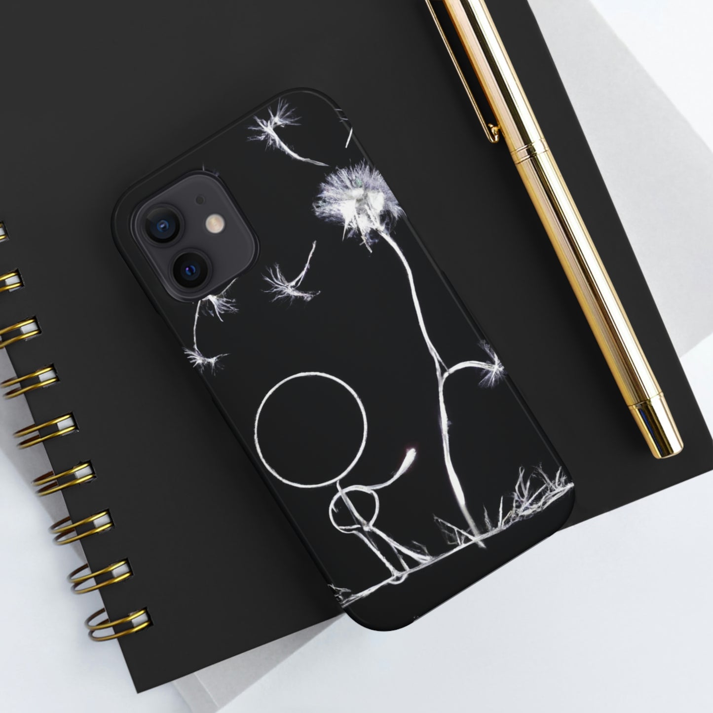 „A Dandelion Flicker in the Midnight Breeze“ – The Alien Tough Phone Cases