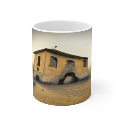 "Desolation Mansion" - The Alien Taza de cerámica 11 oz