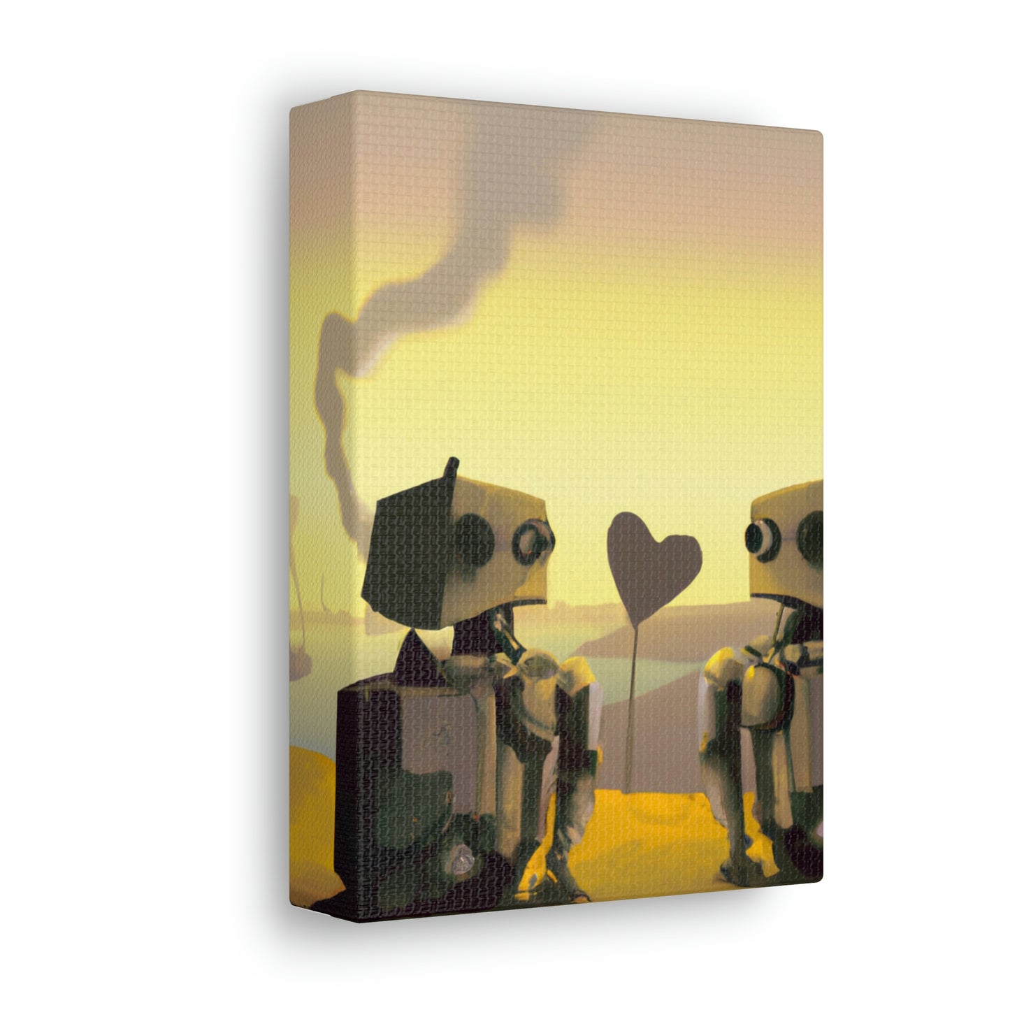 "Robots enamorados: un cuento postapocalíptico" - The Alien Canva