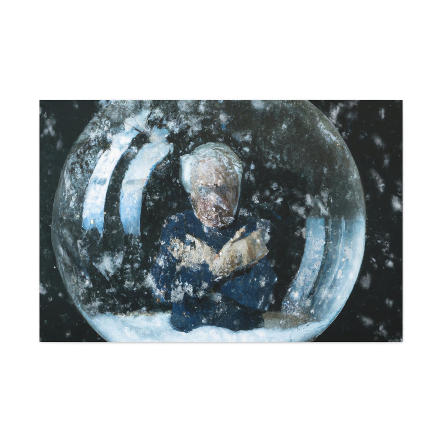 "Uncertain Snowglobe" - The Alien Canva