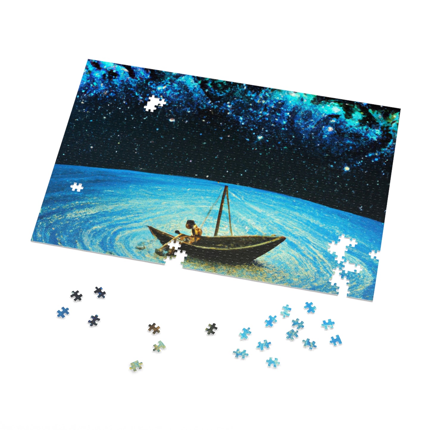 "A Voyage of Starlight". - The Alien Jigsaw Puzzle