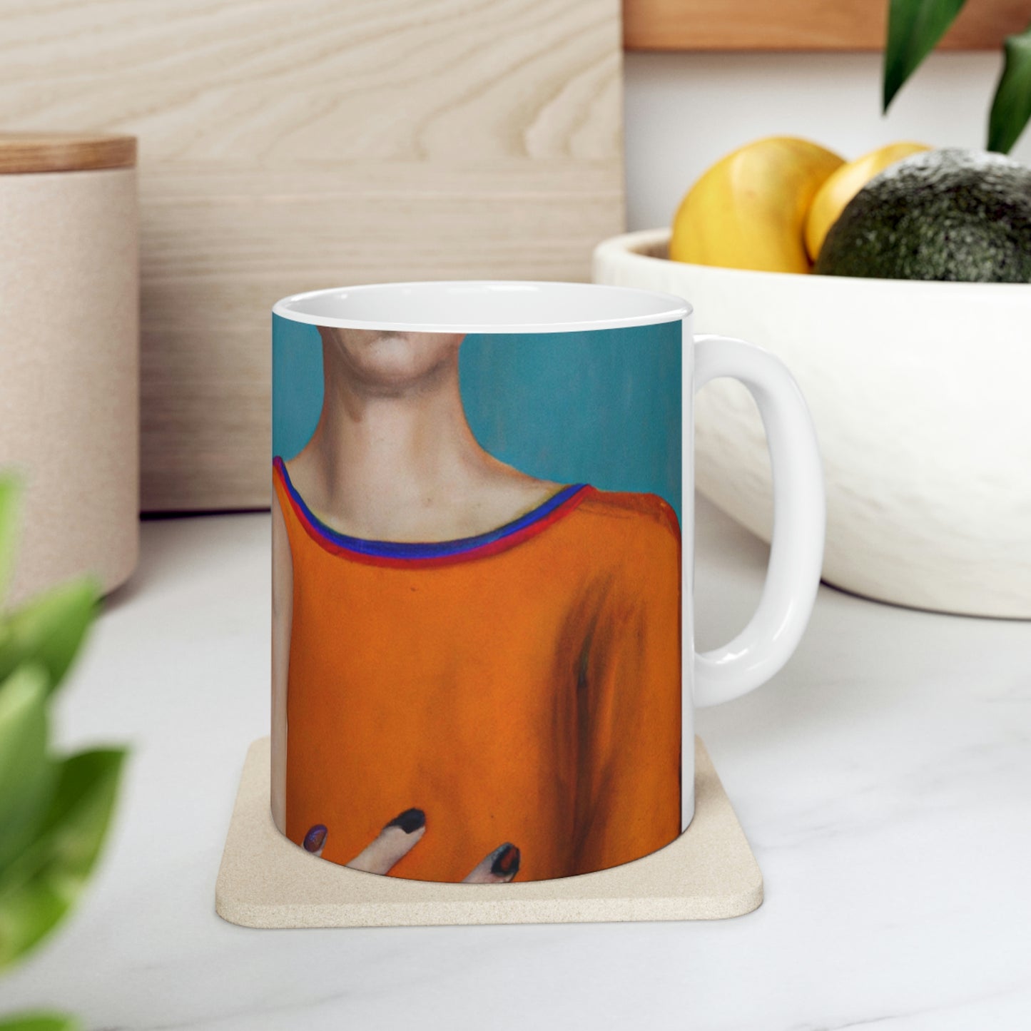 "A Thousand Miles Apart, Yet Still Connected" - The Alien Ceramic Mug 11 oz