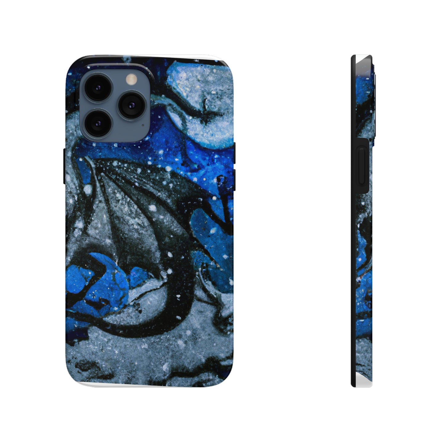 "Frosted Moonlight Dragon" - Die Alien Tough Phone Cases