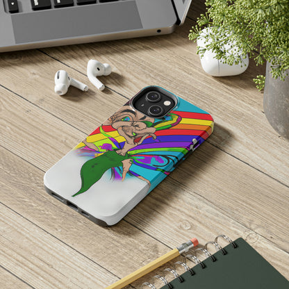 Rainbow Mischief Fairy - The Alien Tough Phone Cases