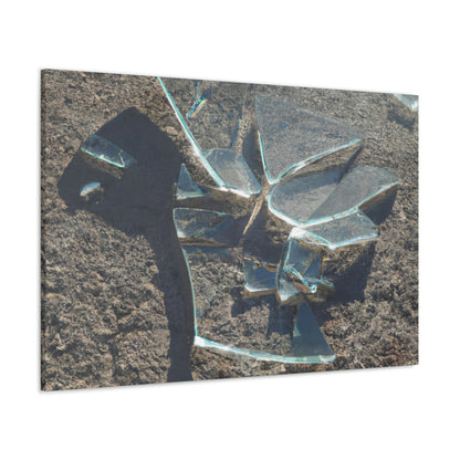 "Glimmer of Broken Glass" - The Alien Canva