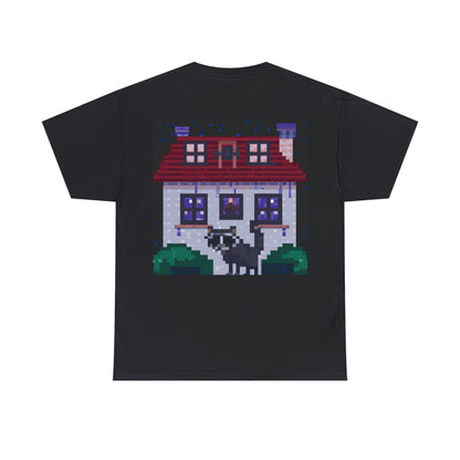 „Caper in the Mansion: A Raccoon's Adventure“ – Das Alien-T-Shirt