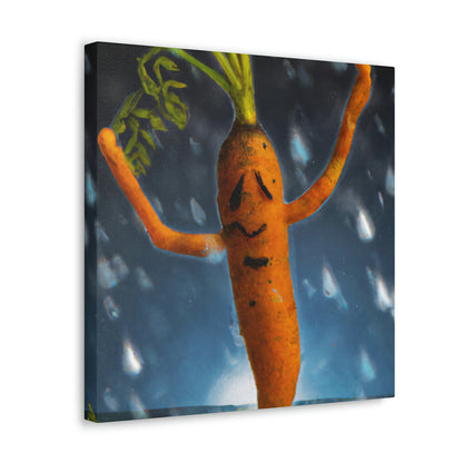 "Jubilant Jig in the Rain" - The Alien Canva