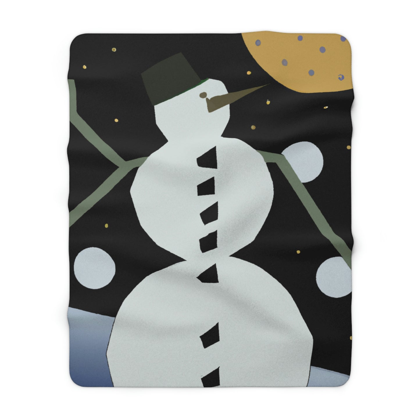 "A Winter Night's Wish" - The Alien Sherpa Fleece Blanket