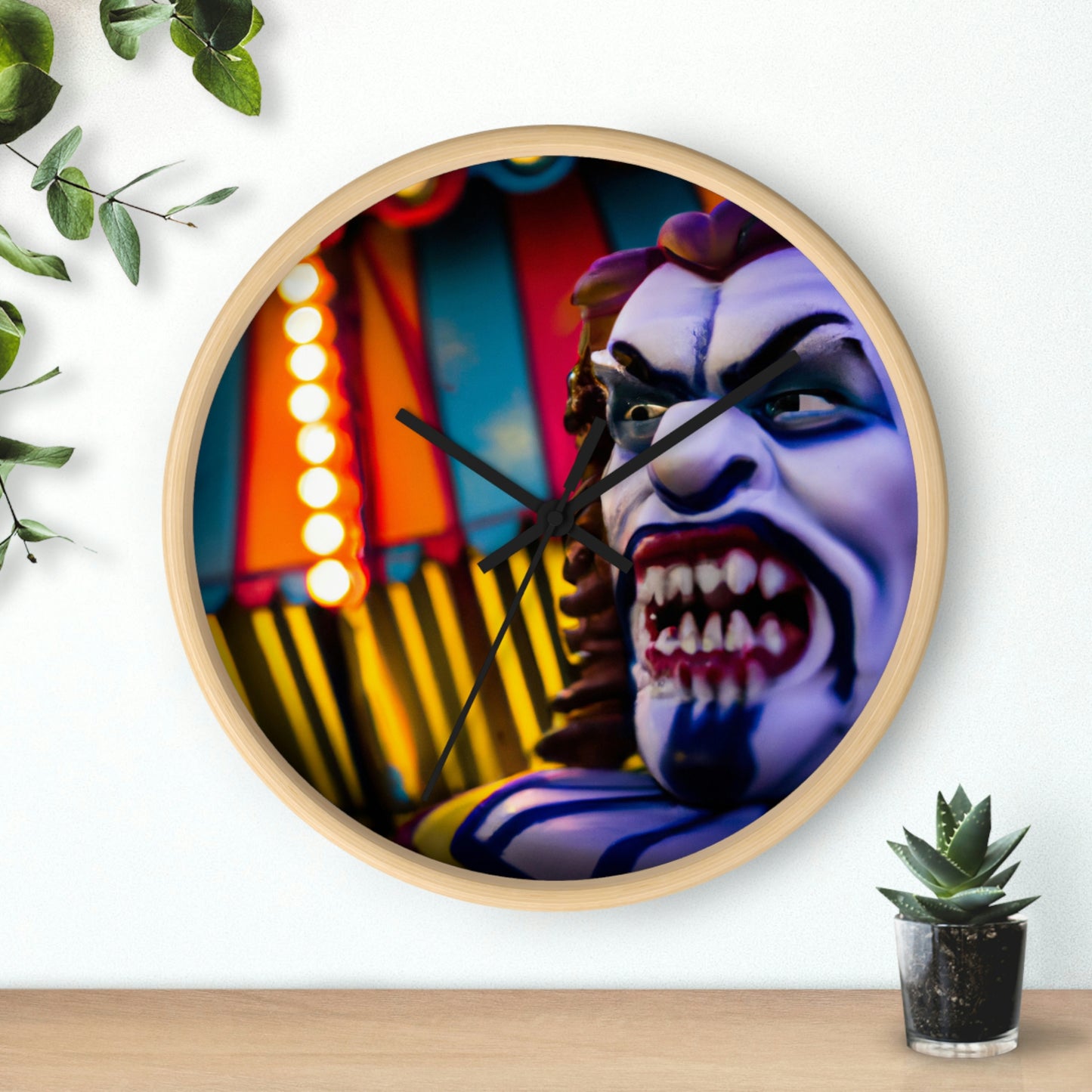 "Carnival of Horrors" - The Alien Wall Clock