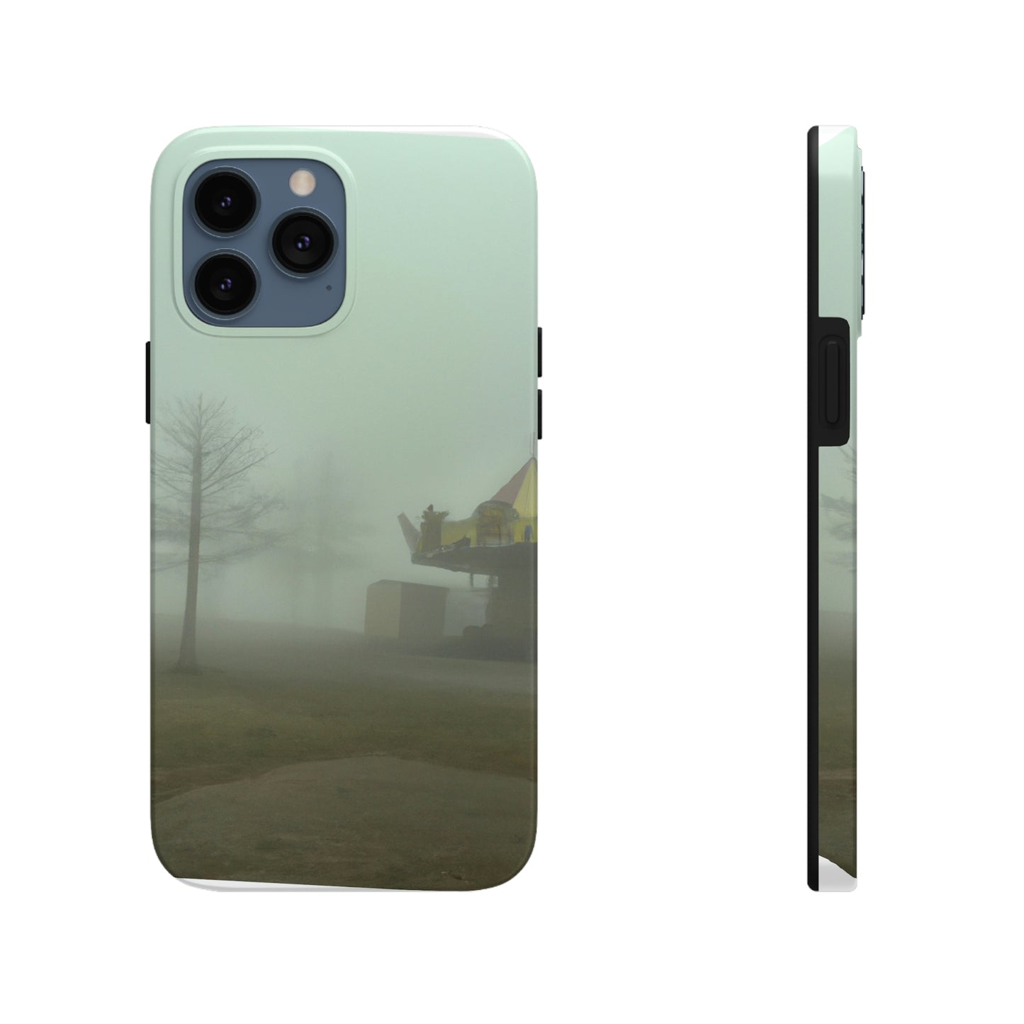 "Sueños brumosos de un carnaval abandonado" - The Alien Tough Phone Cases