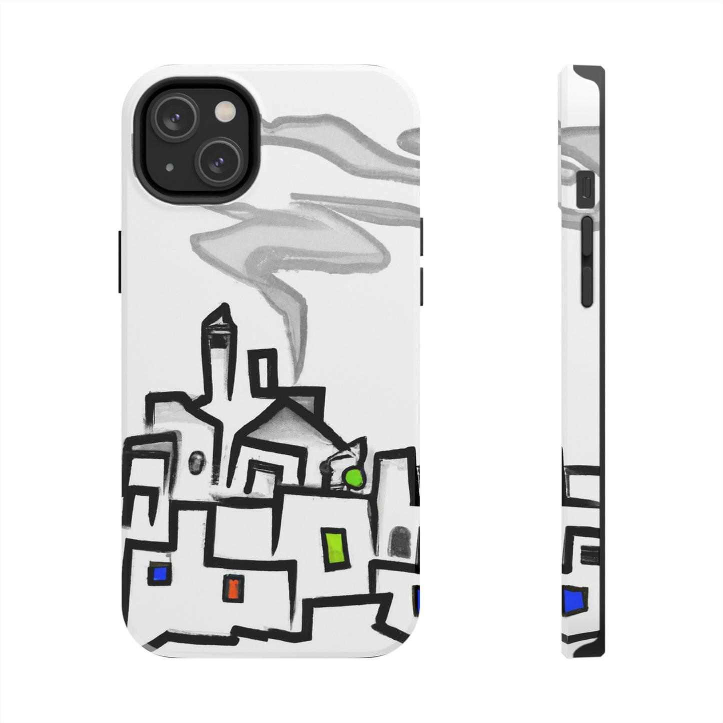 The City In The Mist - The Alien Tough Phone Cases