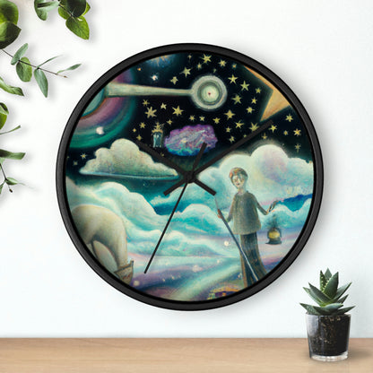 "A Sea of Diamonds in the Night" - The Alien Wall Clock