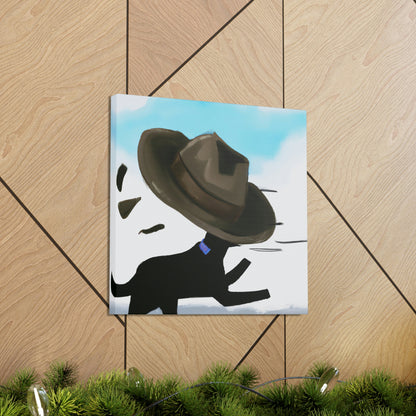 "The Hat Hunter" - Die Alien-Canva