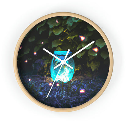 "Luminescence of Forgotten Dreams" - The Alien Wall Clock