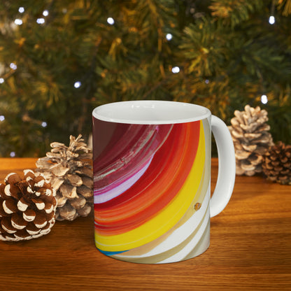 "Autumn Splendor Plates" - The Alien Ceramic Mug 11 oz