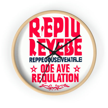 "Rising Up: The Rebellion That Overthrew Oppression" - The Alien Wall Clock