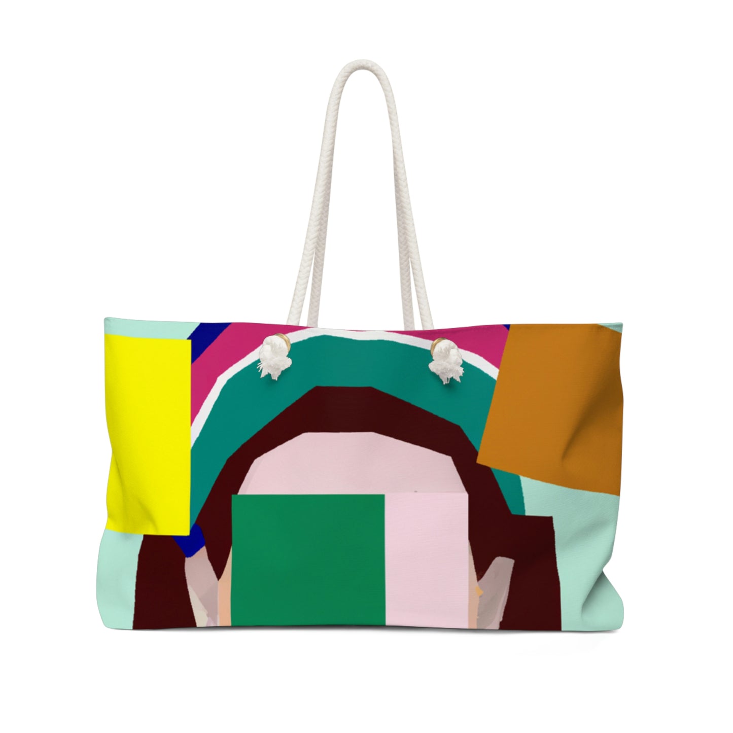 "Geometric Harmony" - The Alien Weekender Bag