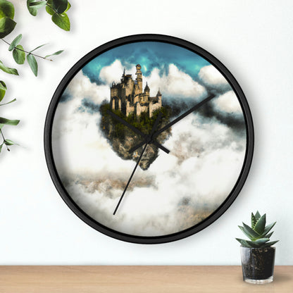 Mystic Castle in the Sky - The Alien Wall Clock