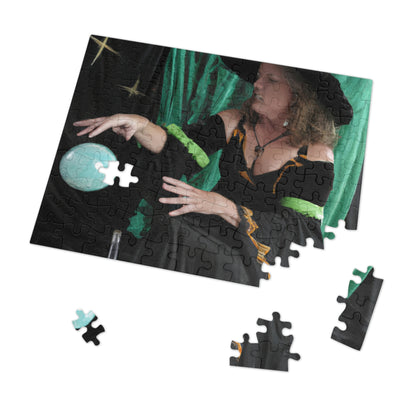 "The Witch's Enchanted Ball Prep" - The Alien Jigsaw Puzzle