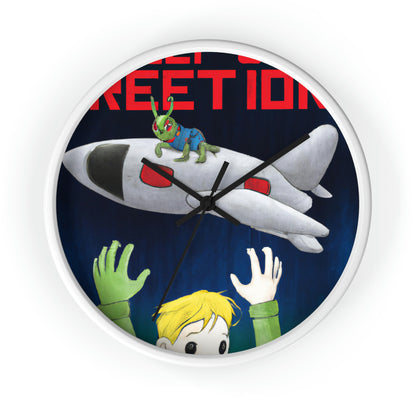 Rescuing the Alien: A Race Against Time - The Alien Wall Clock