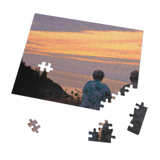 "Embracing the Evening" - The Alien Jigsaw Puzzle