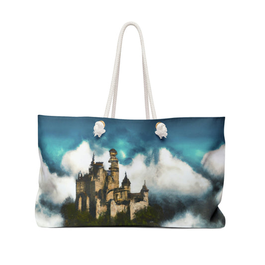 Mystic Castle in the Sky - Die Alien Weekender Bag