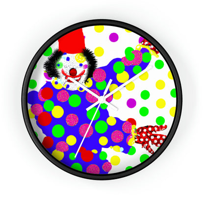 "Clowning Around in the Cold: A Winter Glove Story" - The Alien Wall Clock