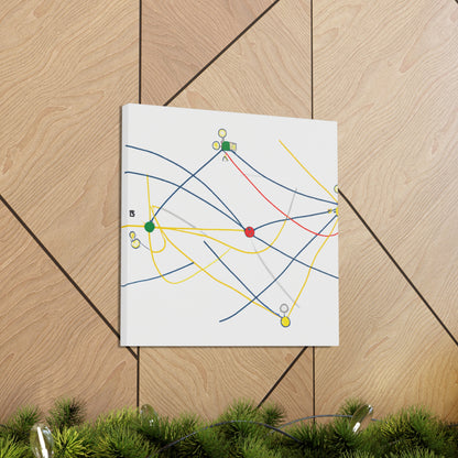 "Exploring the Dynamic Topology: Artful Visualization of a Network Structure." - The Alien Canva