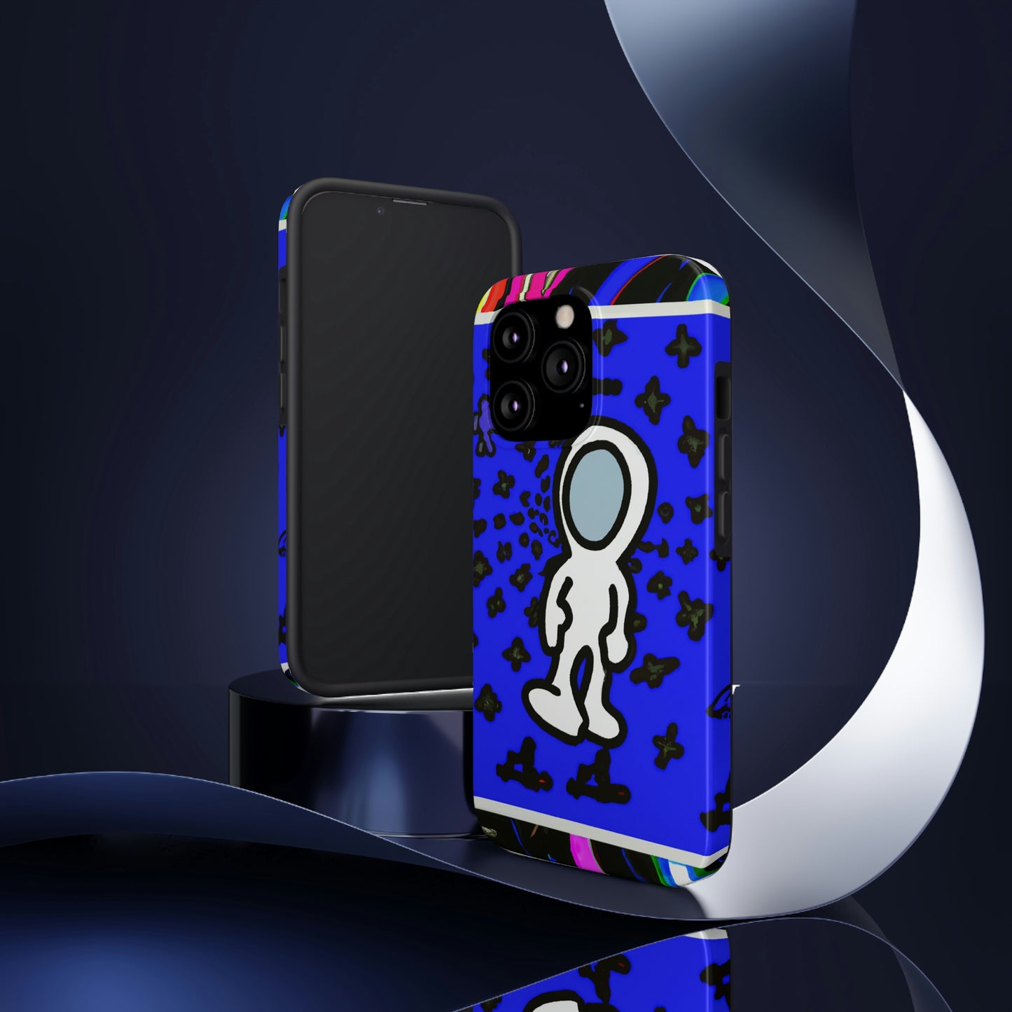 "Explorando el Universo Desconocido" - The Alien Tough Phone Cases