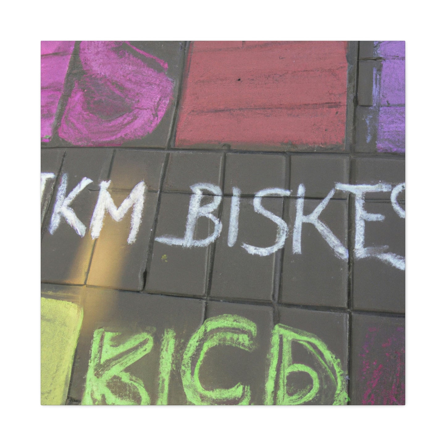 "Chalk the Walk: Uniting for Social Change" - Canvas