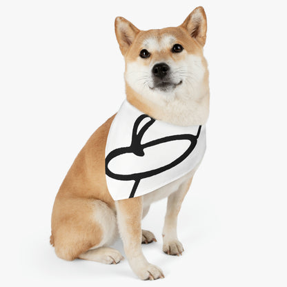 "Ballet on a Blade: A Ballerina's Spin" - The Alien Pet Bandana Collar