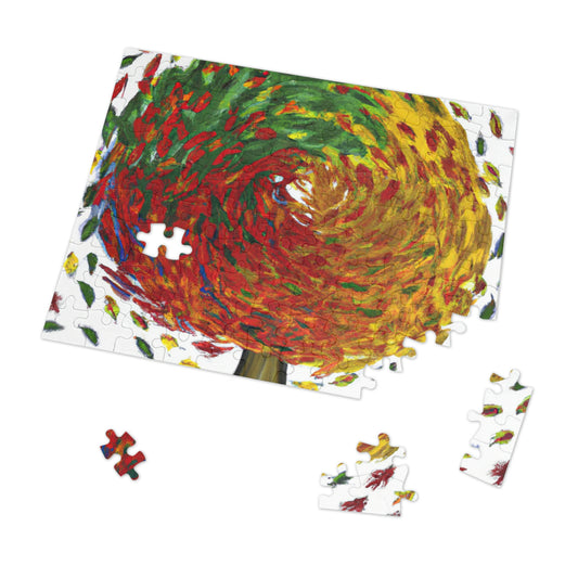 "Autumnal Whirl" - The Alien Jigsaw Puzzle