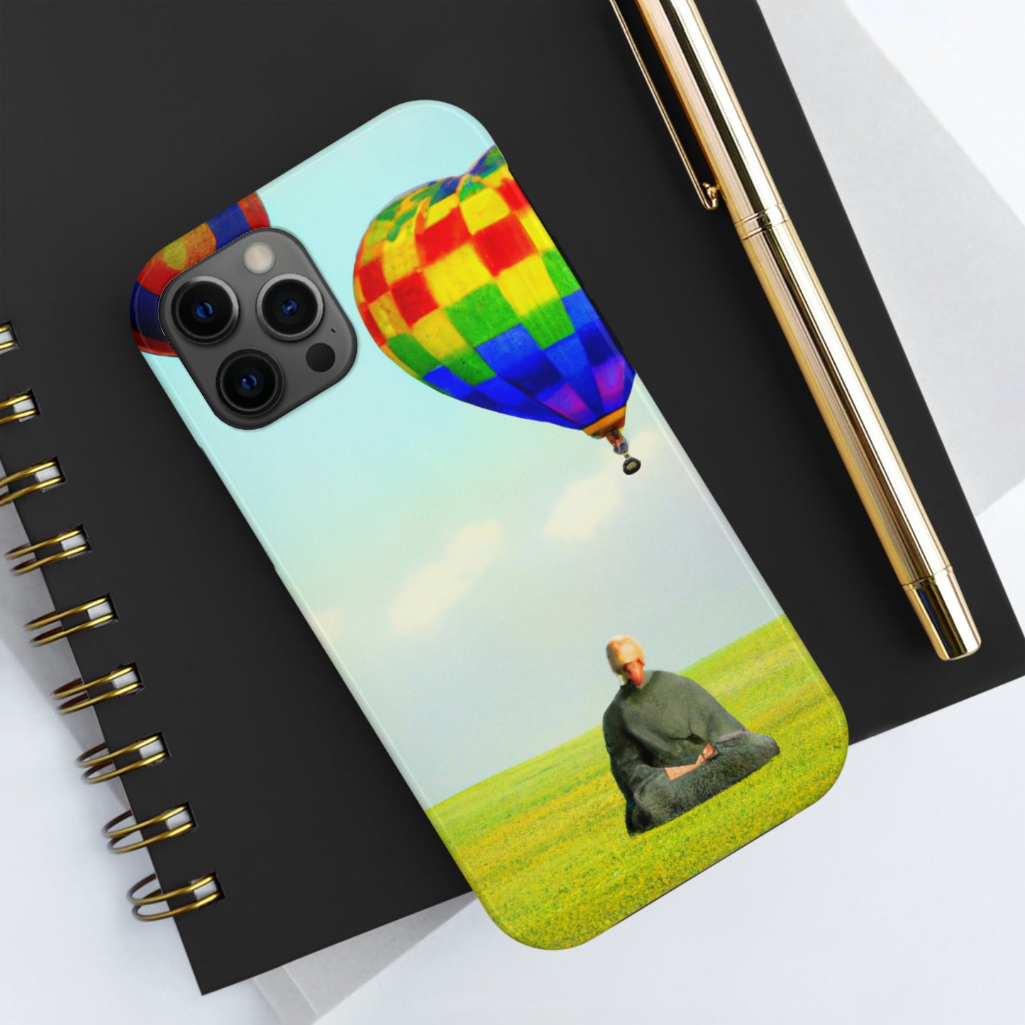 "Finding Stillness in the Sky" - The Alien Tough Phone Cases