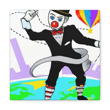 Die große Spionage-Clown-Kapriole - The Alien Canva